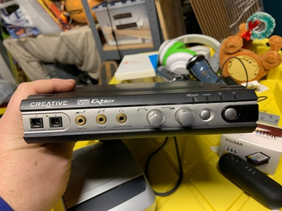 #ad #ad Creative Labs Extigy Sound Blaster SB0130 High Quality Sound Card Unit Only $23.00