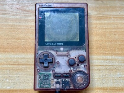 Nintendo Gameboy Pocket MGB-001 Atomic Purple Handheld System Console