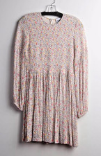 Women's GANNI Floral Long Sleeve Dress • Easy And Pretty!!!