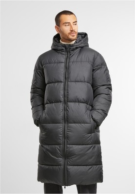 Urban Classics Mens Long Puffer Coat Wintermantel Herren Mantel Winterjacke