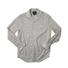 Bonobos Shirt Mens 15.5 Standard Fit Polka Dot Long Sleeve Button Up Shirttail