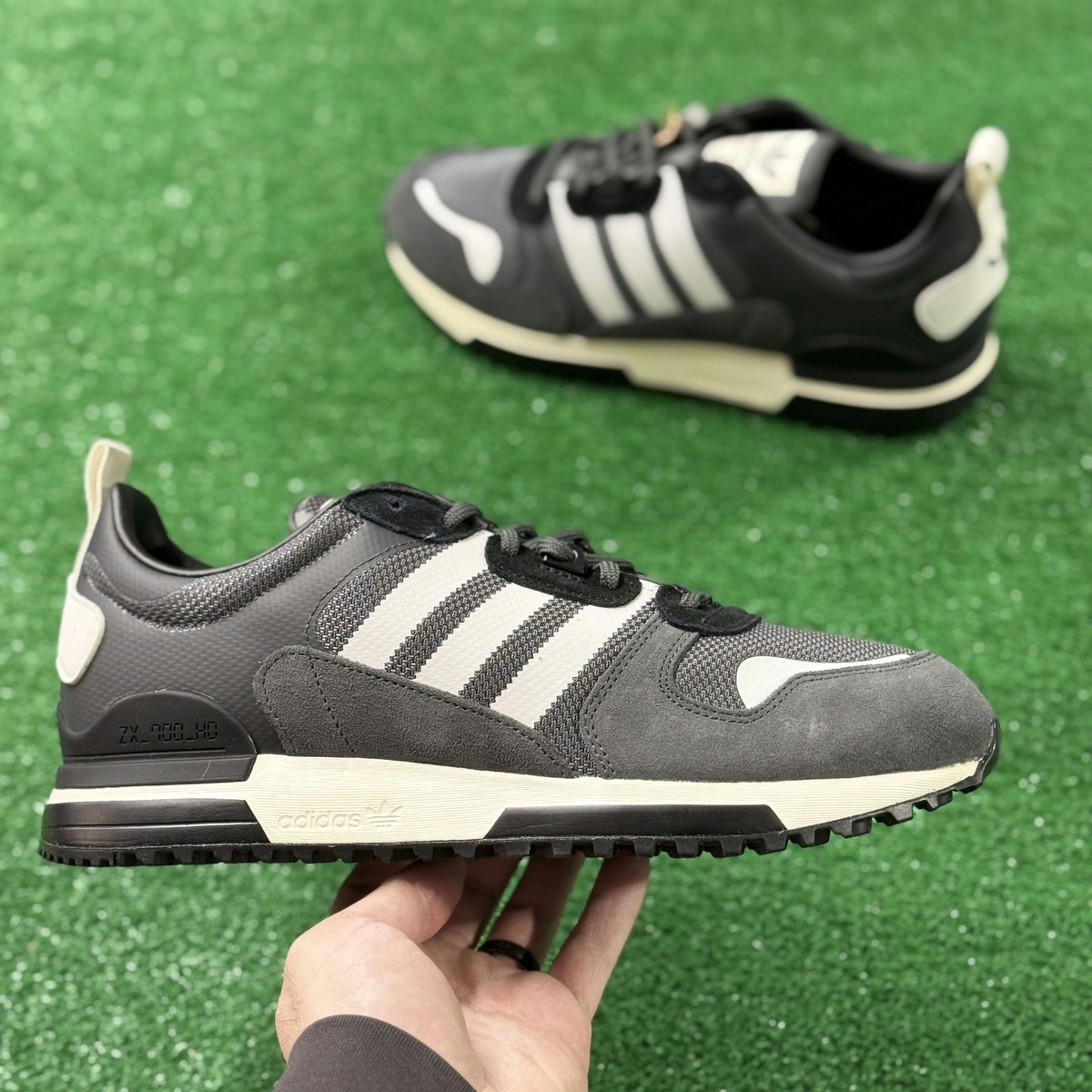 Size 9 - adidas ZX 700 HD Grey White for sale online | eBay