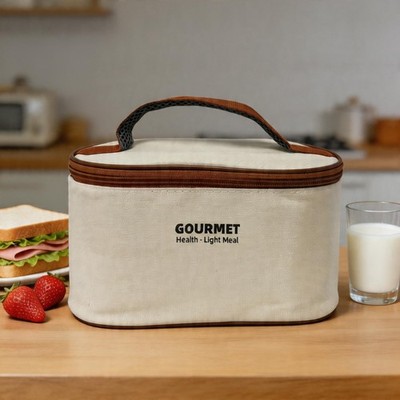 Isolierte Brotzeittasche Set Lebensmittelbehälter Auslaufsicher Mahlzeit Vorbereitung Box 3 Töpfe