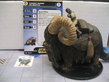 Star Wars Miniatures UNIVERSE Tusken Raider on Bantha 30/60 with card