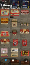 Several 1990s Campbell Soup decrotive collectors items