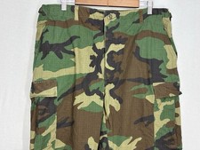 US Army BDU Combat Cargo Pants Trousers Woodland Camouflage Men  s Medium New HOT