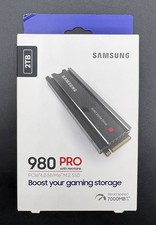 SAMSUNG 980 PRO 2TB WITH HEATSINK M.2 NVME (MZ-V8P2T0CW) SEALED NEW (MVP041015)