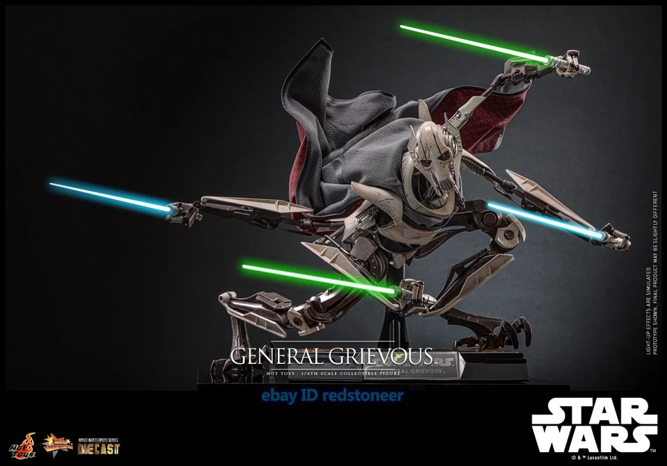 HOTTOYS General Grievous Star Wars 1/6 Action Figure Model Collection 12'' - Image 2 of 4