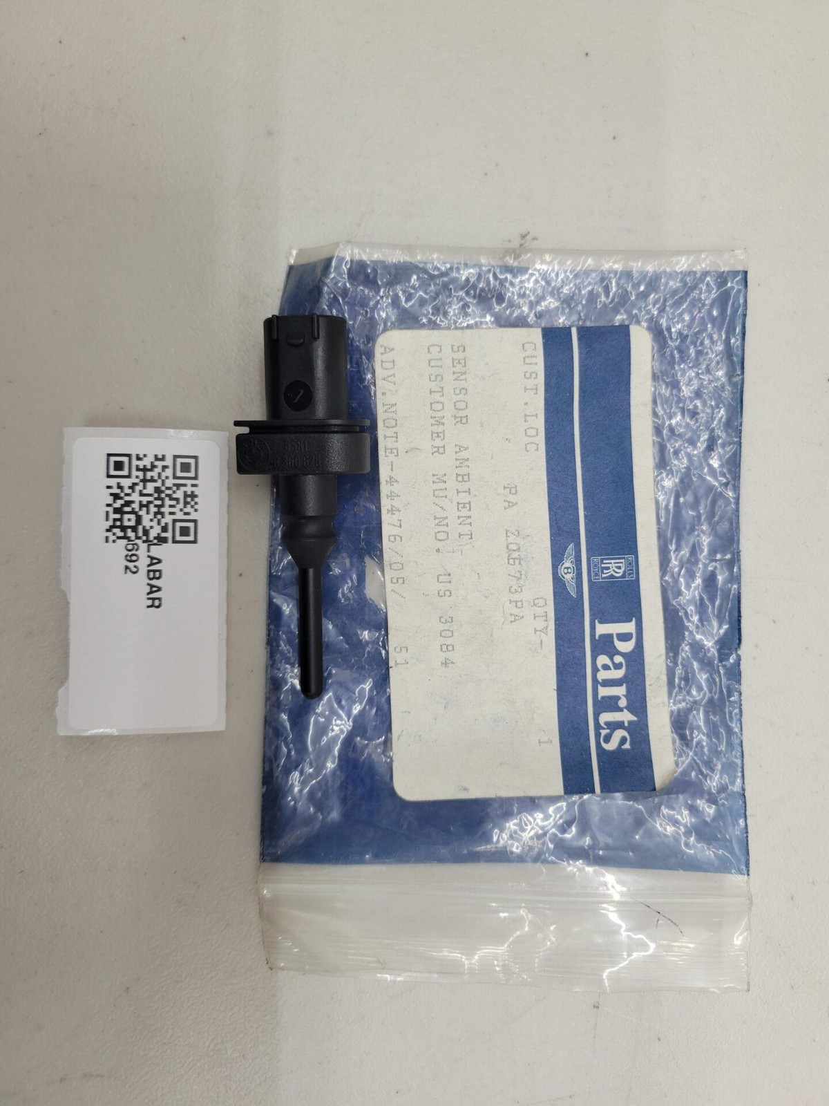 Rolls Royce / Bentley SENSOR AMBIENT PA20673PA