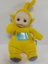Vintage Playskool Yellow Teletubbies Talking Laa Laa Doll 1998 LA LA plush toy