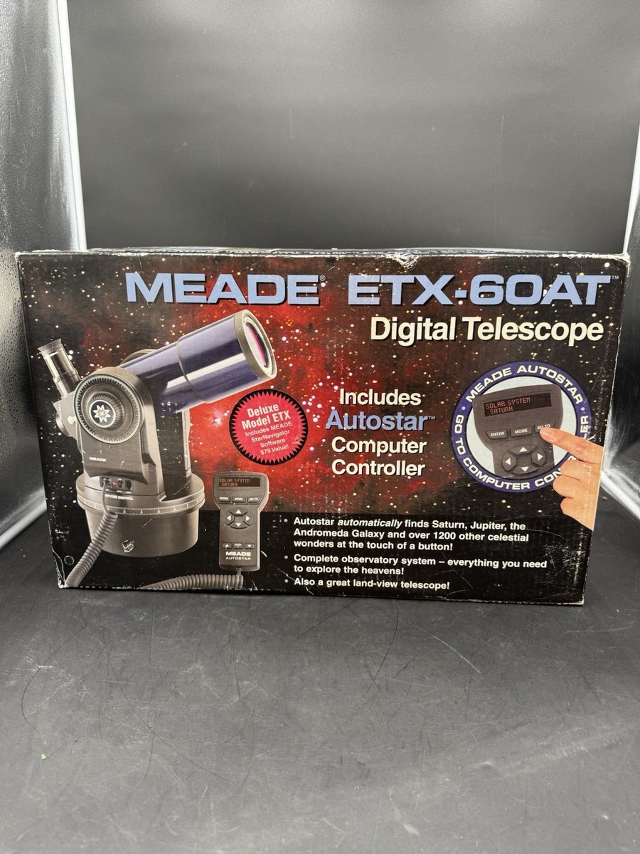 Meade Digital Astro Telescope ETX-60AT with Autostar Computer