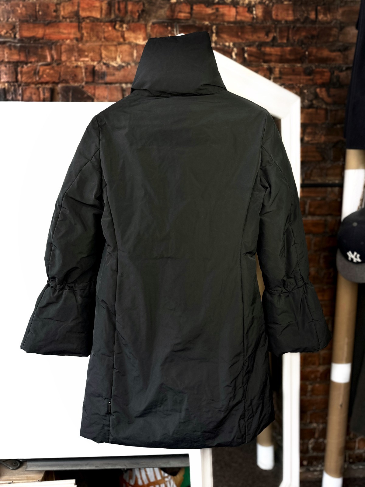 Authentic Moncler Alnus Down Long Puffer Jacket Black Size: 1 (S) RRP - 950$ image 7