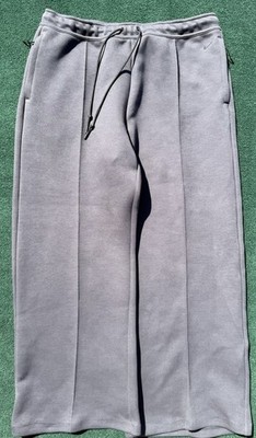 HJ0695-060 Size XL Nike Tech Men's Wide-Leg Fleece Pants 38 X 30
