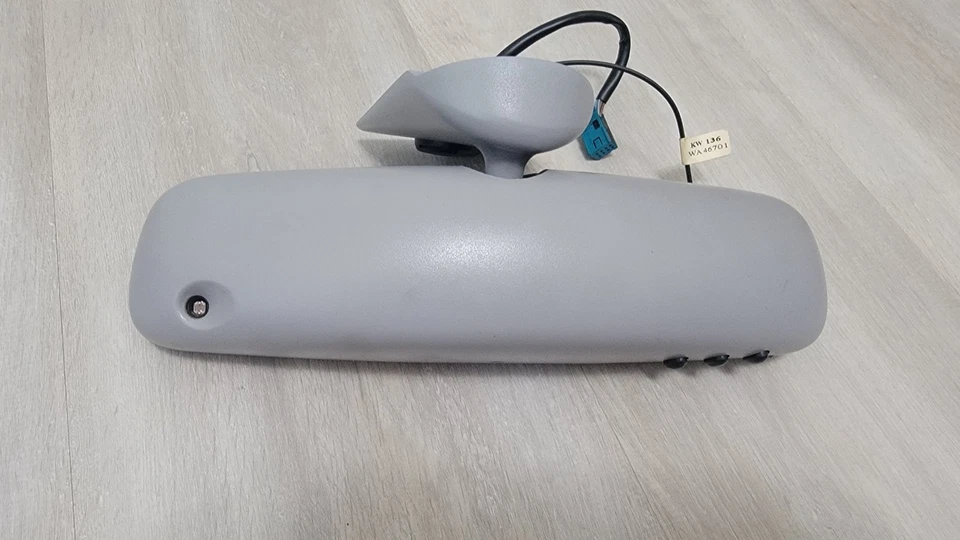 00-03 Mercedes W210 E320 E430 E55 AMG Interior Rear View Mirror Gray OEM - Imagem 3 de 4