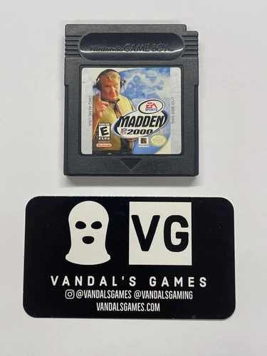 GBC - Madden NFL 2000 Nintendo Gameboy Color Cart Only #111