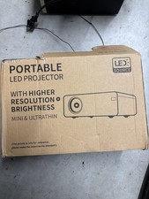 Portable LED Projector with Higher Resolution and Brightness Mini