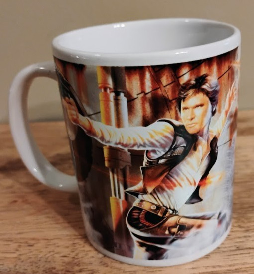 Star Wars 2011 Han Solo & Boba Fett 4" Graphic Galerie Mug NR-Mint
