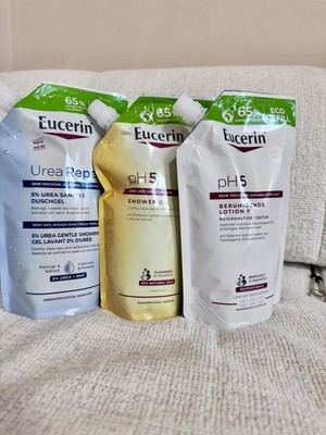 Eucerin pH5 Duschöl Nachfüllbeutel 400 ml, Eucerin UreaRepair, Ph5 Lotion