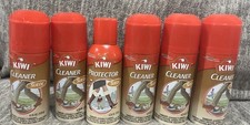Kiwi Suede 5 Nubuck Leather Shoe Cleaner 1 Protector 4.25oz 6 Cans
