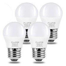 LED Refrigerator Light Bulb, 40W Equivalent 120V A15 Fridge Bulbs 5 Watt Dayl...