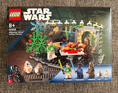 LEGO Star Wars Millennium Falcon Holiday Diorama 40658 Set 282 Teile 8+