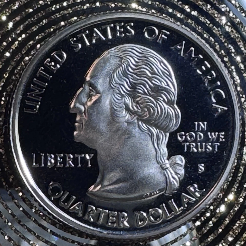 2000 S proof Virginia state Quarter Coin  - Image 2 of 2