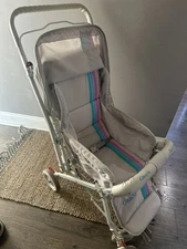 Vintage Graco Stroller Infant Toddler Foldable 1980’s Style