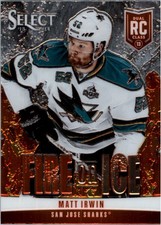 2013-14 Select Fire on Ice Rookies #FR33 Matt Irwin - HKY
