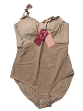 HONEYLOVE Liftwear Cami Bodysuit Sand Nude Beige Women  s Size 1X NWT