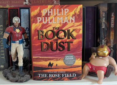 The Rose Field by Philip Pullman Special Edition Hardback + Tote Bag & Pin Badge