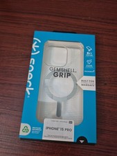 Speck Clear iPhone 15 Pro Max Case - Slim, Built for MagSafe, Drop Protection