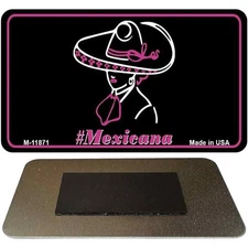 Hashtag Mexicana Novelty Magnet Fridge Refrigerator Home Kitchen Decoration