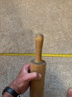 Large Wooden Rolling Pin aprox 15 1/2 " long 2" wide 8" round 2" wide — photo 8