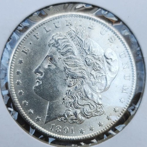 1891-S Morgan $1 Silver Dollar San Francisco Mint Uncirculated