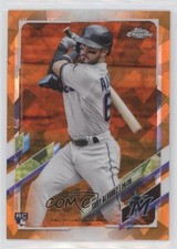 2021 Topps Chrome Sapphire Edition Orange 23/25 Eddy Alvarez #326 0c2