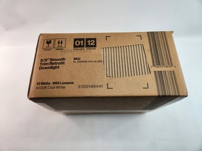12 Pack Sunco 6'' LED Can Lights Retrofit Recessed Ceiling 965LM 13w Dimmabable