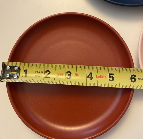 Casafina Pacifica Modern Classic Stoneware Bread Plate 3 Tapas Mixed Colors - Picture 6 of 8