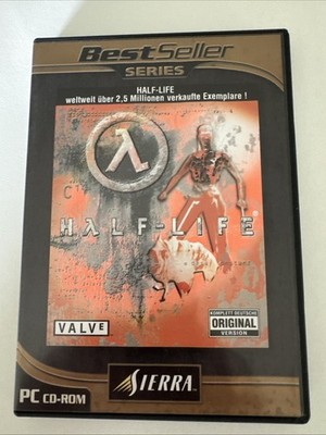 Half-Life   PC CD-ROM   Deutsch   Bestseller Series   Valve / Sierra Klassiker