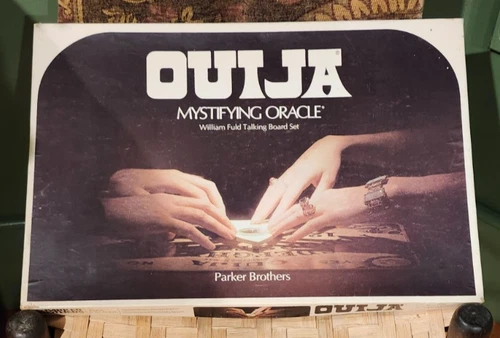 VTG 1972 Parker Brothers Ouija Board Mystifying Oracle William Fuld Complete USA