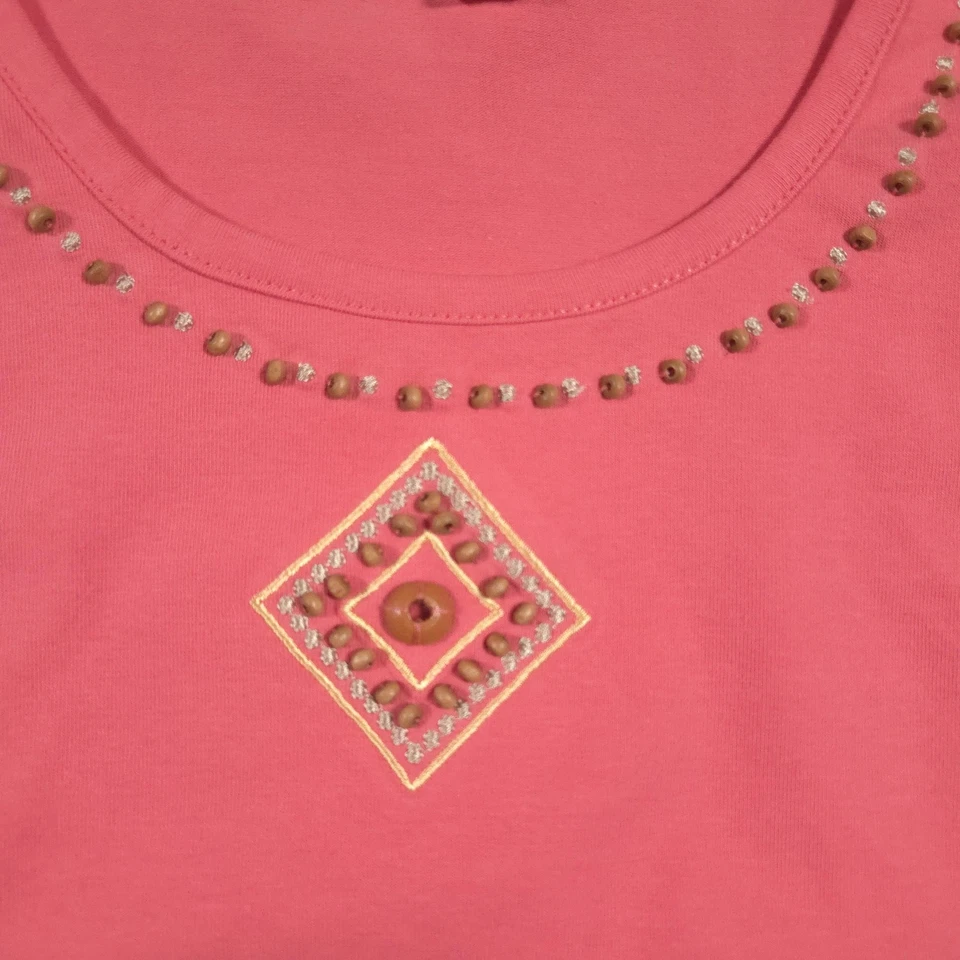 Camisa Breckenridge para mujer pequeña Summercora sin mangas adornada sin mangas Foto 4 de 4