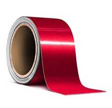 Gloss Metallic Red Air-Release Adhesive Vinyl Pinstripe Tape Roll 2 2  x 20ft