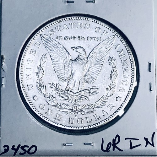 1885 S MORGAN SILVER DOLLAR HI GRADE GENUINE U.S. MINT RARE KEY COIN 3450 - Picture 2 of 3