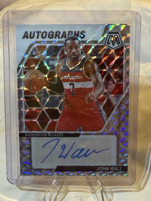 #ad 2023 24 Panini Mosaic Prism John Wall Auto Washington Wizards $39.99