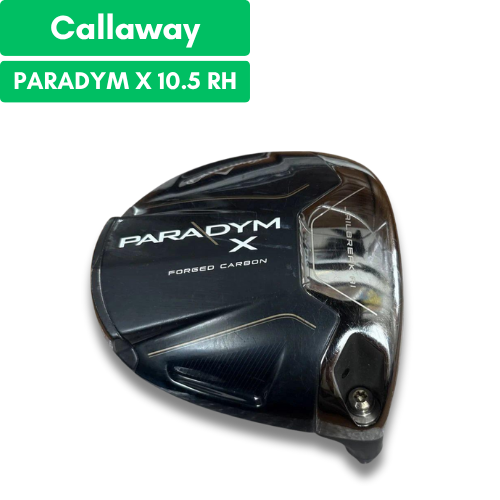Callaway Paradym X 10.5 Right-Hand Driver Head Only with Cover Used