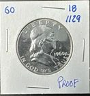 1960 Proof Silver Franklin Half Dollar