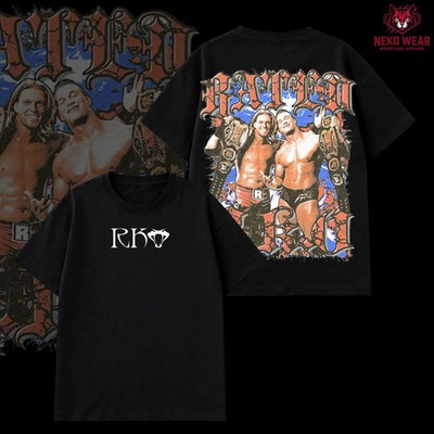 Randy Orton RKO vs Edge WWE Wrestling TShirt, Viper vs Rated R Superstar Graphic
