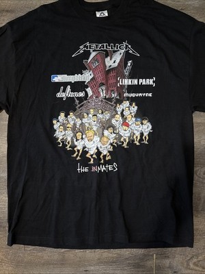 Vintage Metallica Summer Sanitarium Tour Shirt 2003 Men's 3XL “the