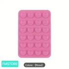 Supporto per telefono ventosa per telefono cellulare in silicone ROSA