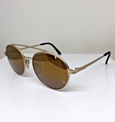 New Vintage Nikon NK 4922-1 Sunglasses C. 0023 Matte Gold 53-17