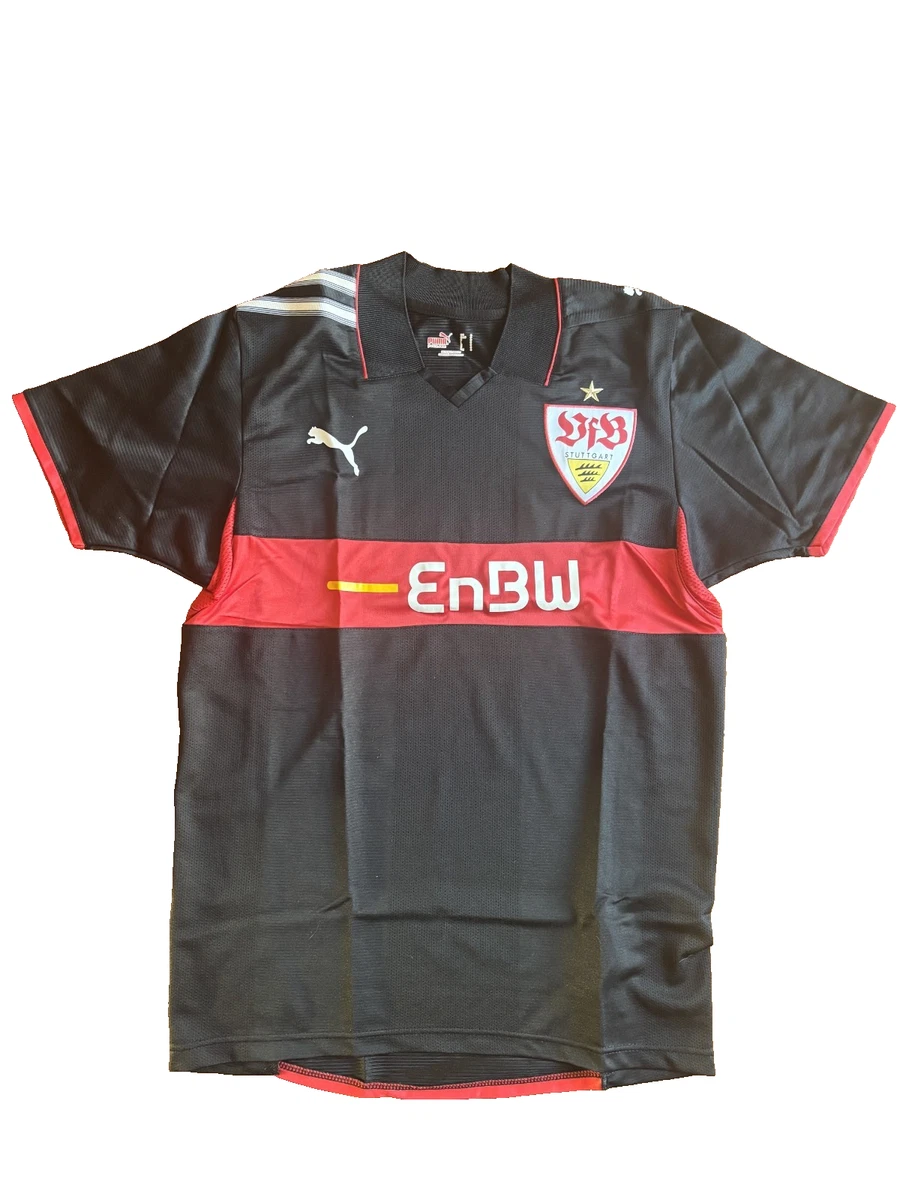 Maglia Da Calcio JAKO VfB Stoccarda, Jersey Ufficiale Con Logo 3D, Colletto A Coste, Design Ispirato Ai Boschi Dello Stoccarda
